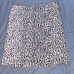 Cheetah Print Mini Skirt